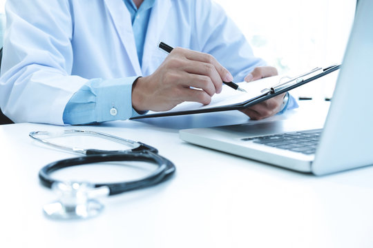 Medical billing paperwork